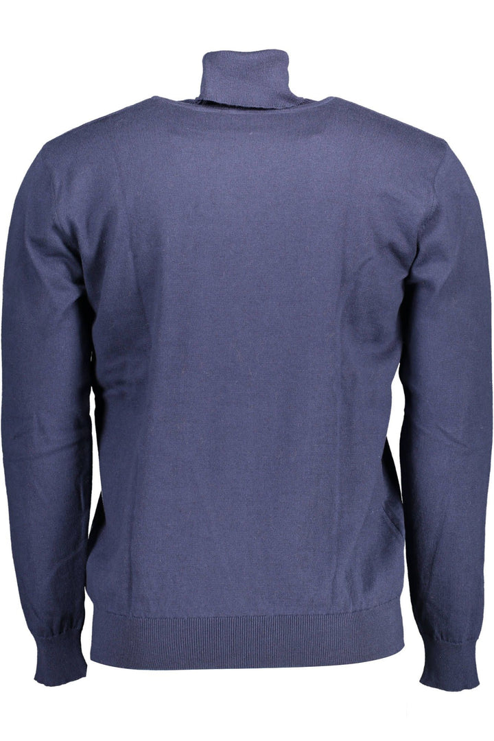 U.S. POLO ASSN. Blauer Baumwollpullover für Männer