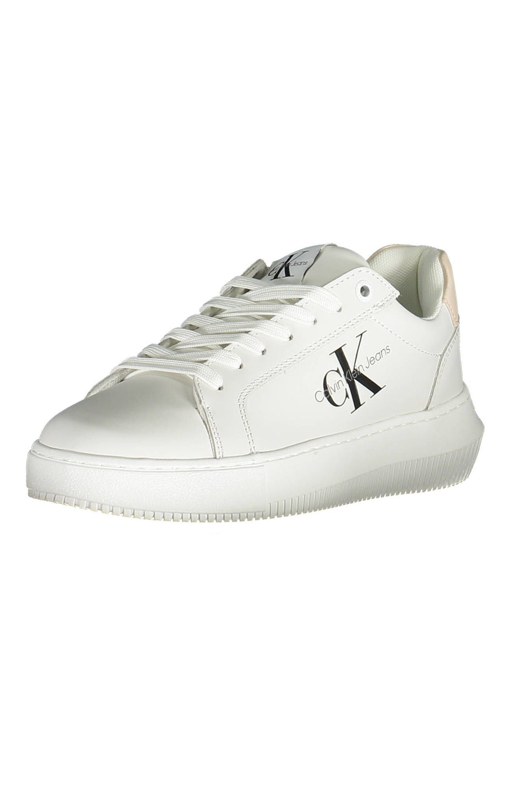 Calvin Klein Weißes Leder Damen Sneaker