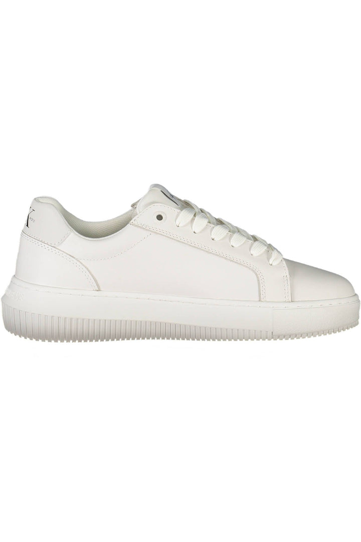 Calvin Klein Weißes Leder Damen Sneaker