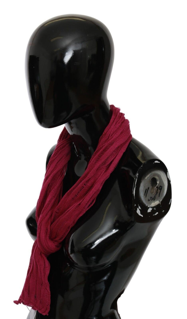 Bordeaux Elegance foulard scarf