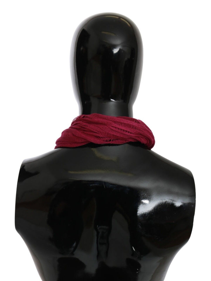 Bordeaux Elegance foulard scarf