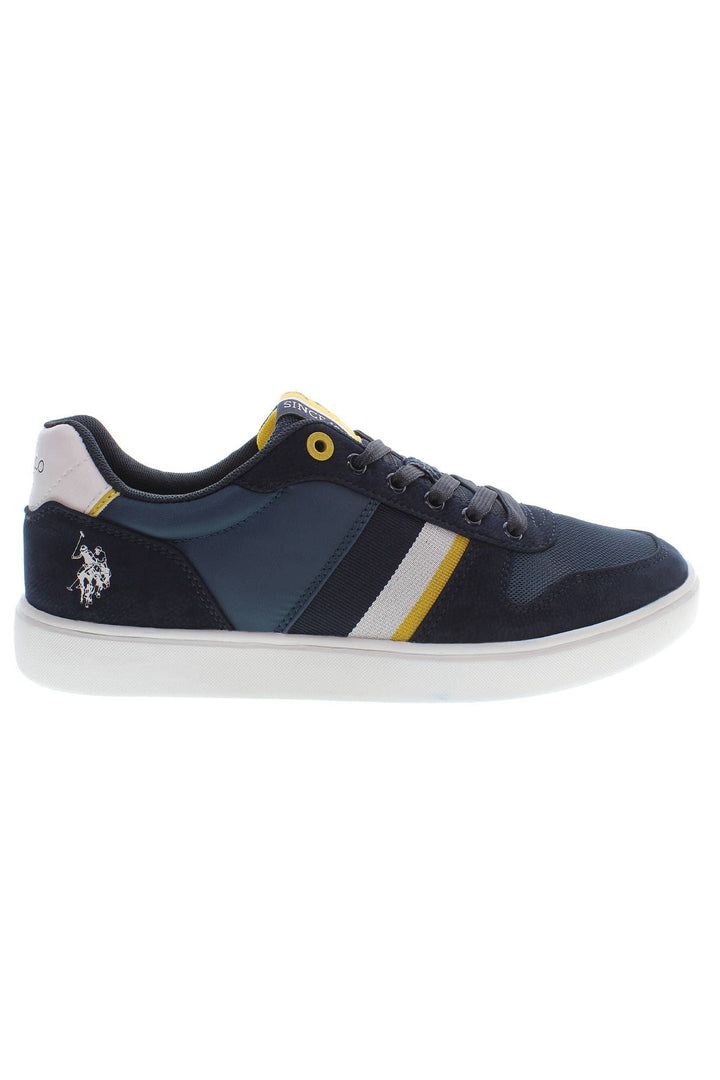 U.S. POLO ASSN. Blauer Polyester Herren Sneaker