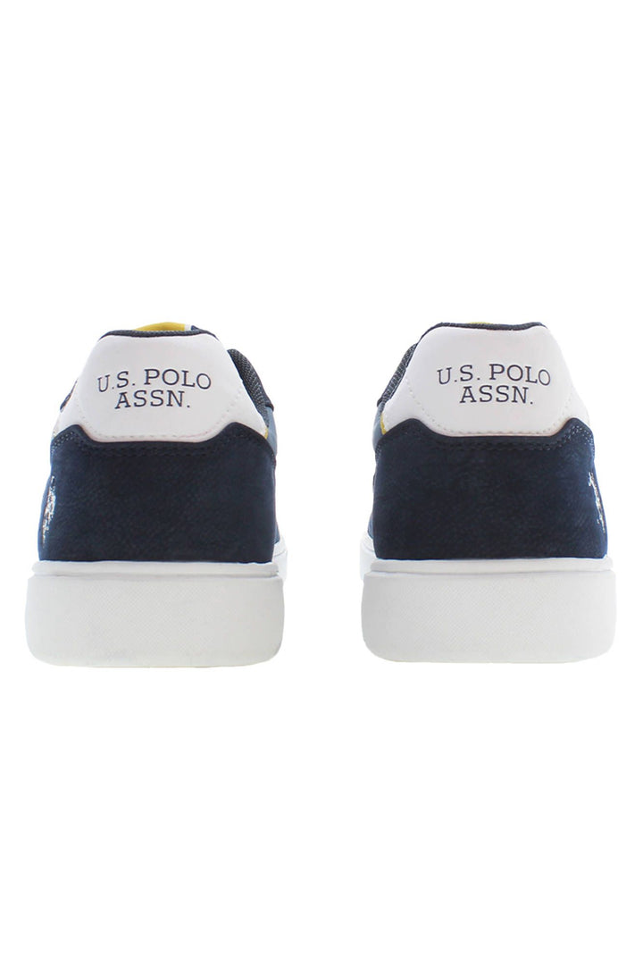 U.S. POLO ASSN. Blauer Polyester Herren Sneaker