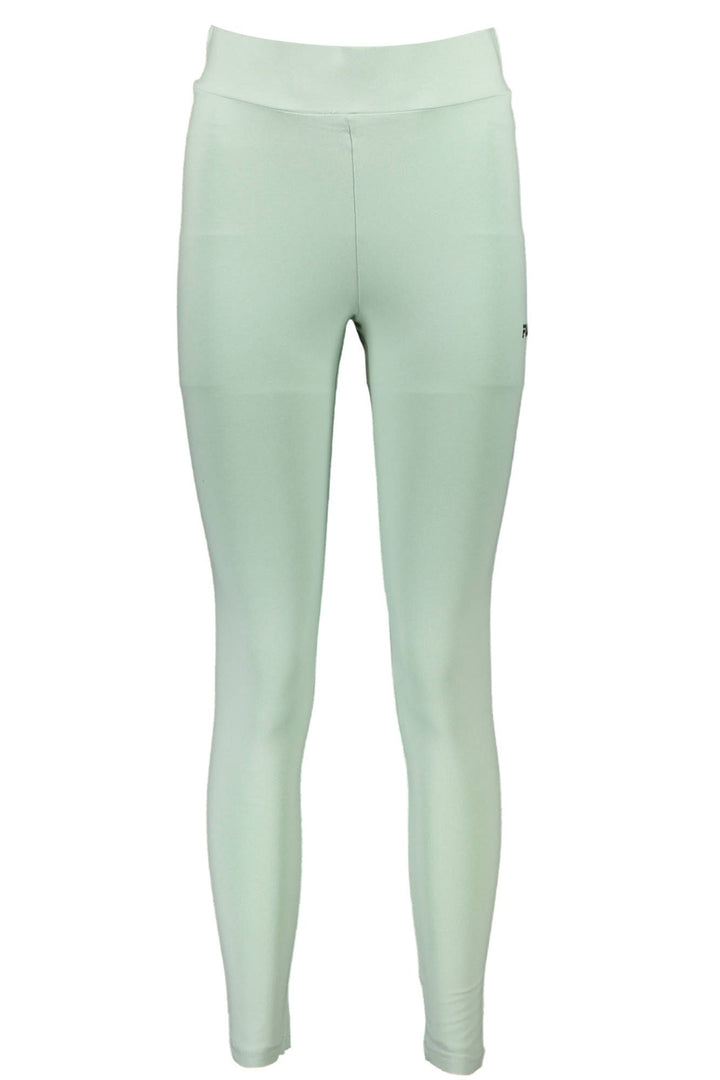 Fila Grüne Baumwoll-Leggings für Frauen