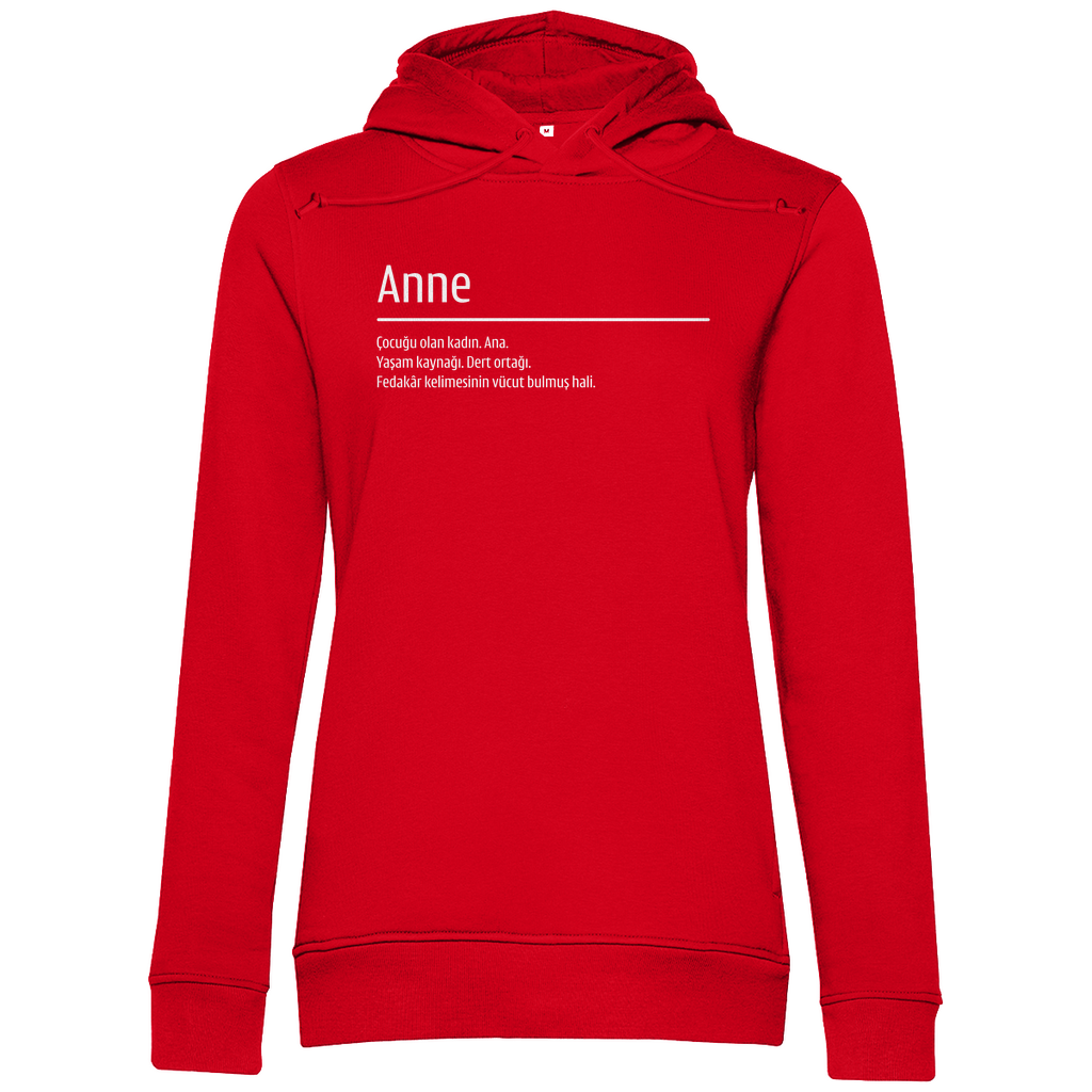 Damen Premium Bio Hoodie - anne