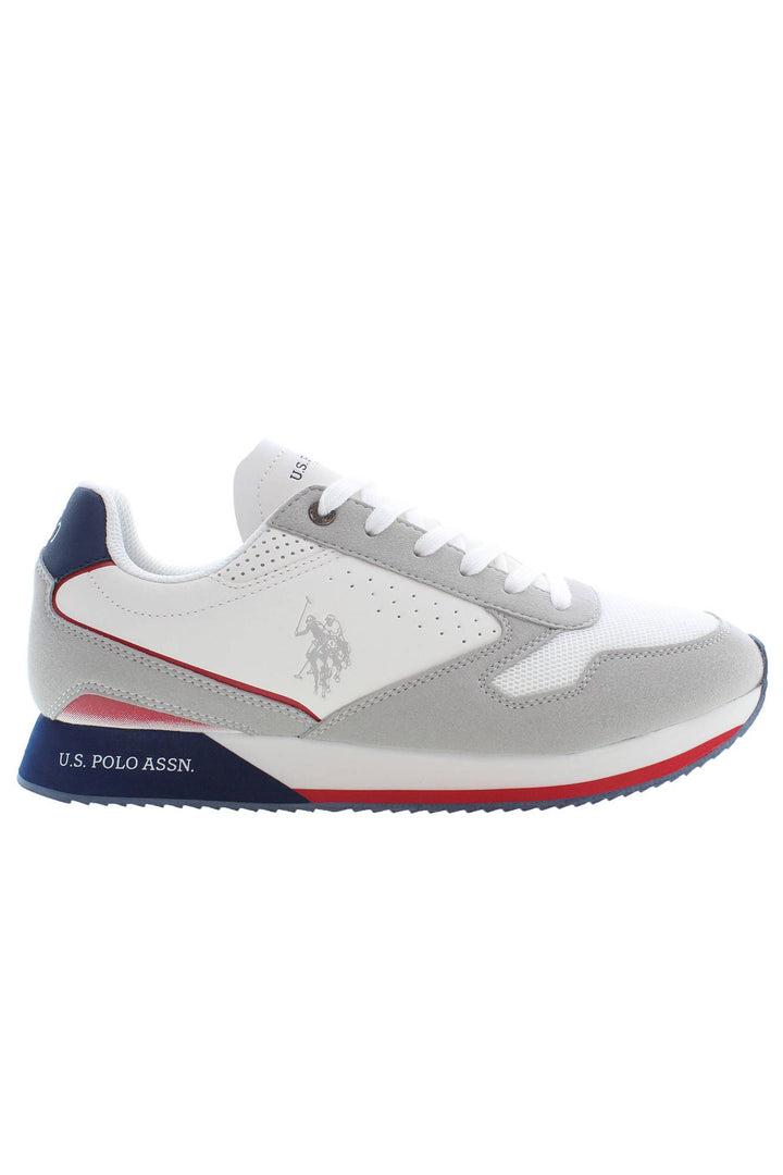 U.S. POLO ASSN. Weiß Polyester Männer Sneaker