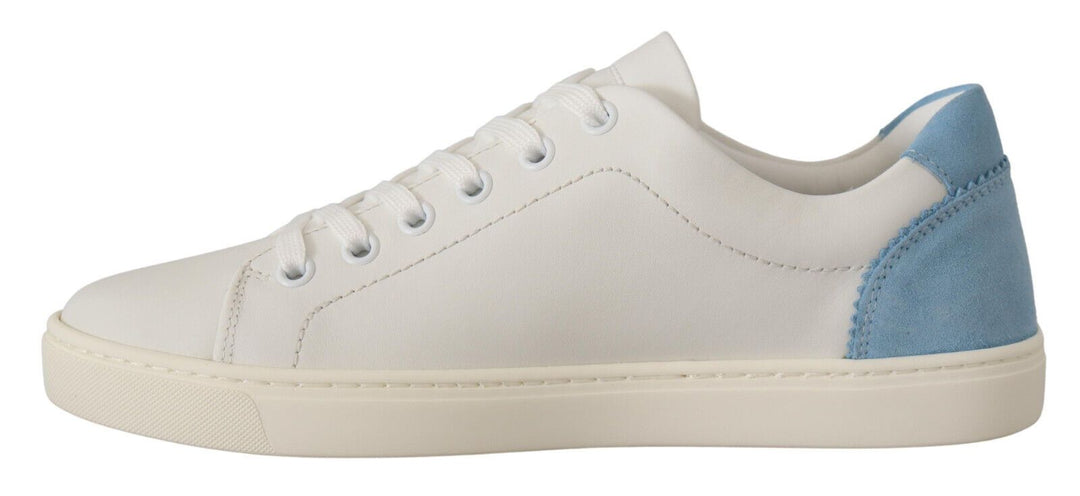 Dolce & Gabbana Exquisite Low-Top-Sneakers aus italienischem Leder