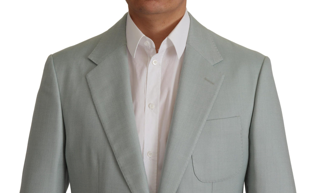 Elegant slim fit cashmere silk blazer jacket
