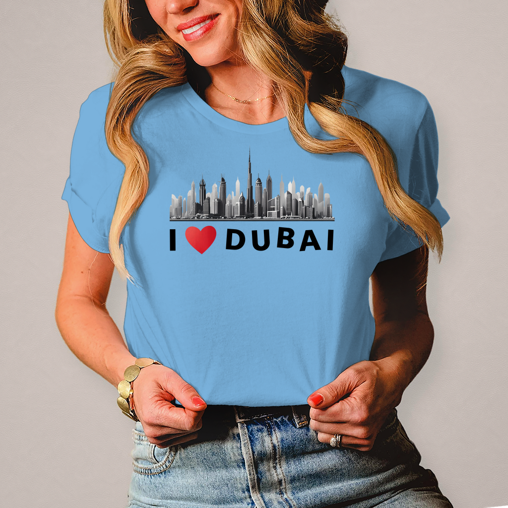 Damen T-Shirt Dubai