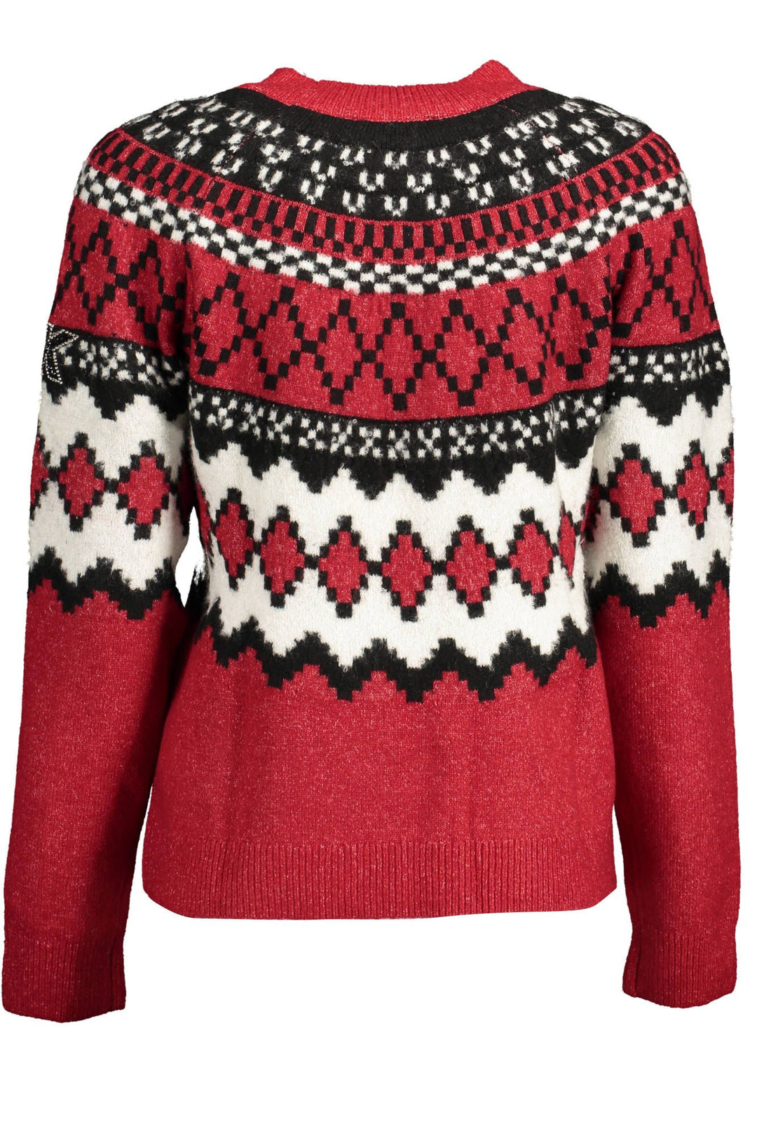 Desigual Roter Polyester Pullover für Frauen