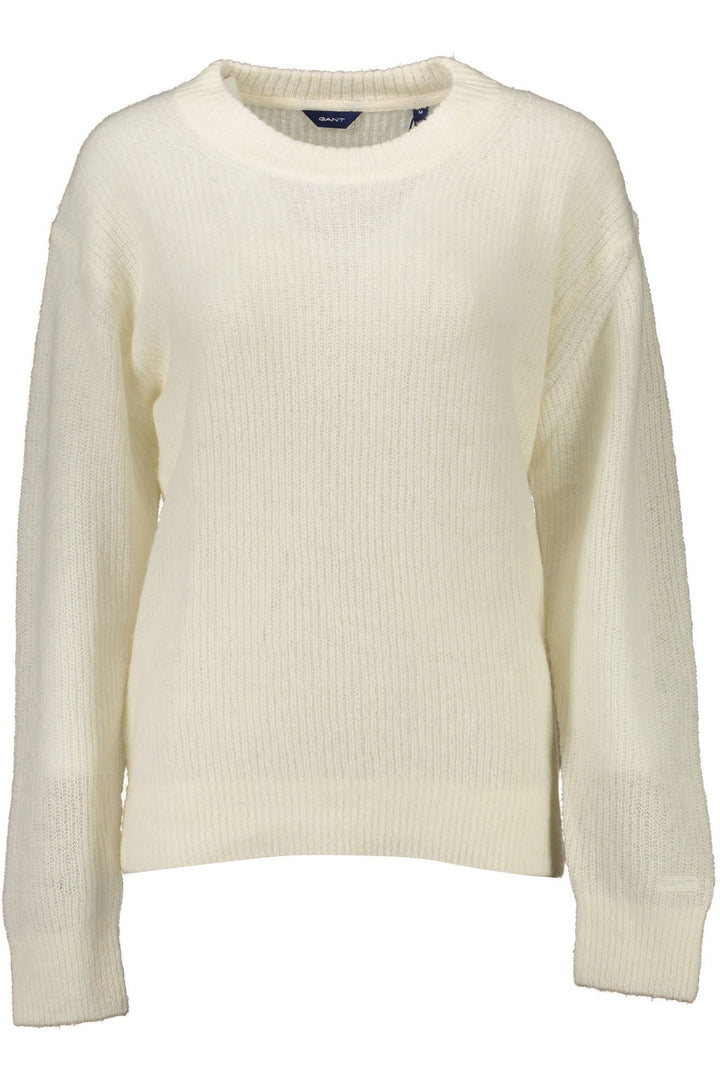 Gant Weißer Pullover aus Wolle für Frauen