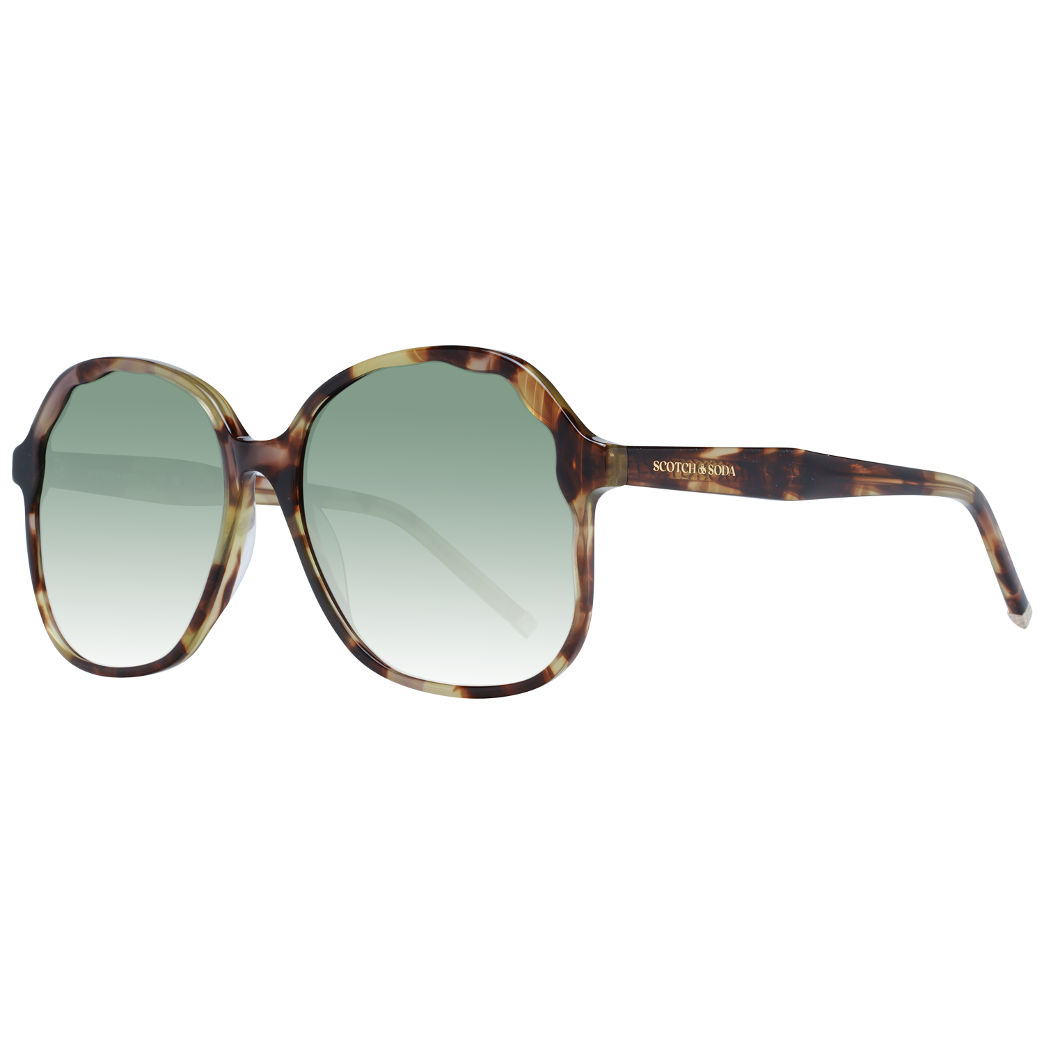 Chic butterfly sunglasses with gradient