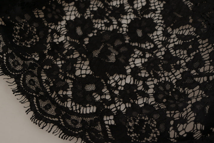 Elegantes Schwarzes Langarmblusen-Top
