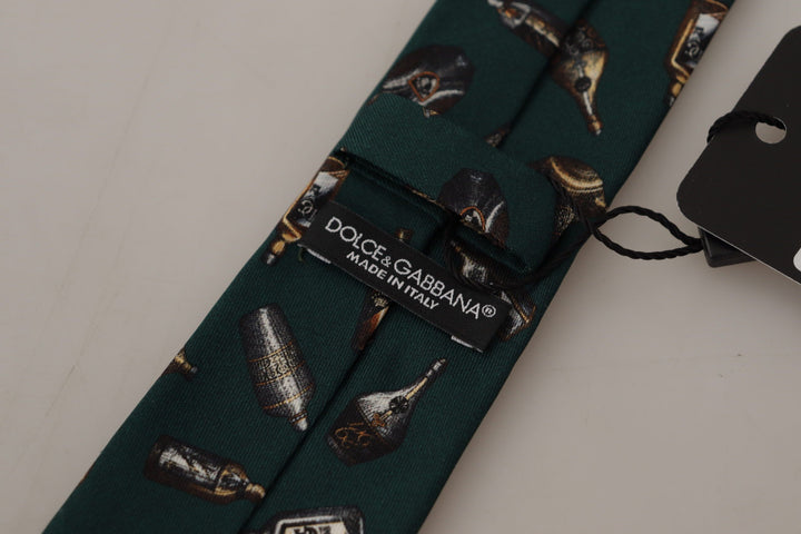 Dolce & Gabbana Elegante Seiden-Designer-Fliege für Herren