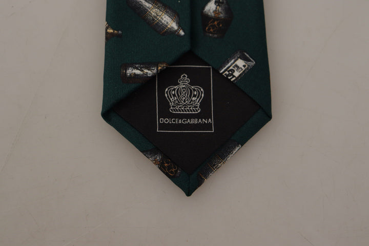 Dolce & Gabbana Elegante Seiden-Designer-Fliege für Herren