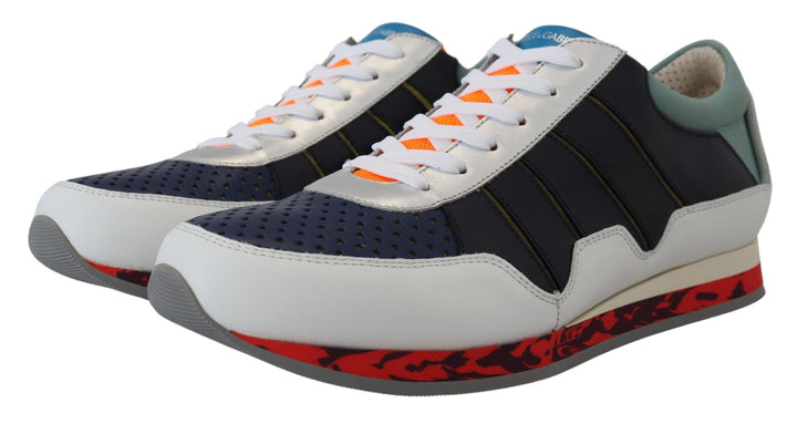 Elegant multicolor low top sneakers