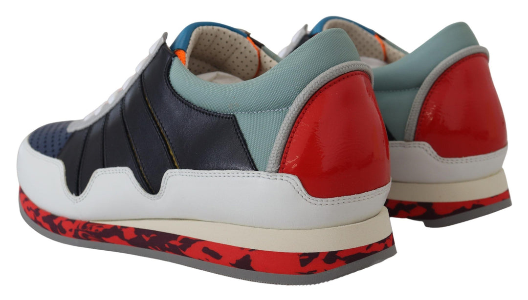 Elegant multicolor low top sneakers