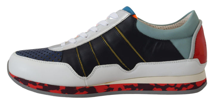 Elegant multicolor low top sneakers