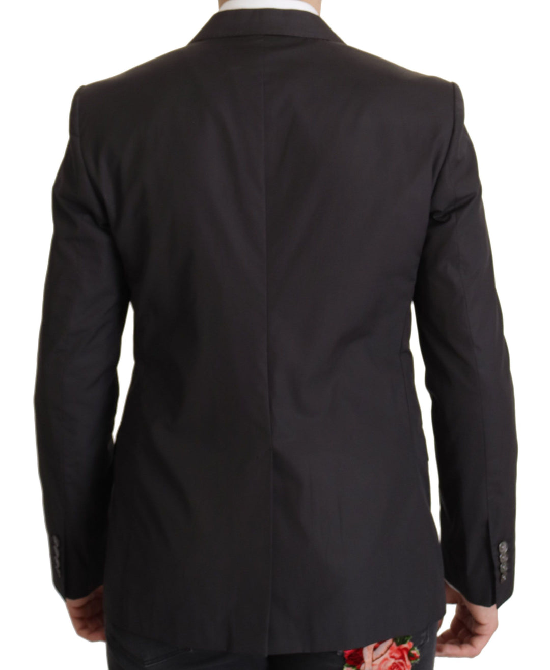Elegant Taormina blazer made of black cotton