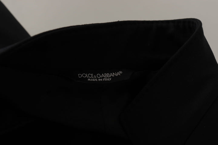 Elegant single-breasted wool blazer