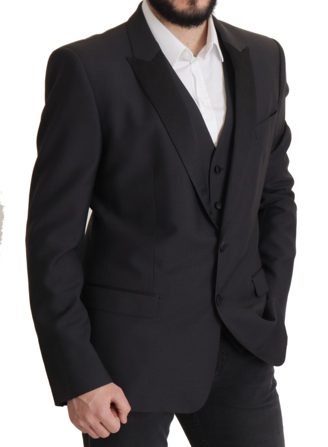 Dunkelblauer einreihiger MARTINI Blazer