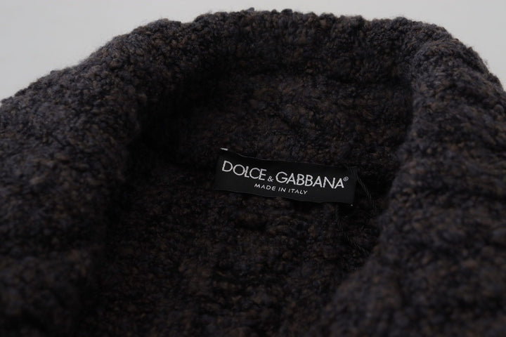 Elegant double-breasted coat made of wool and cashmere