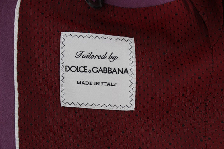 Eleganter violetter Blazer aus einer Kaschmir-Seiden-Mischung