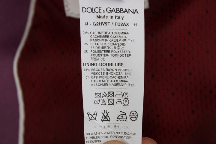 Eleganter violetter Blazer aus einer Kaschmir-Seiden-Mischung
