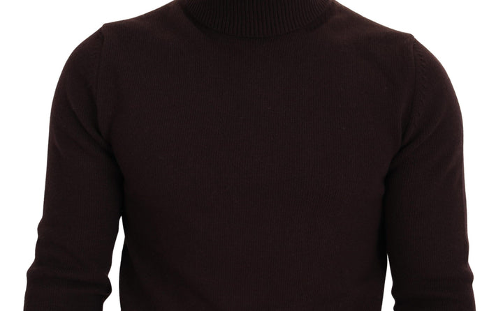 Elegant wool turtleneck sweater