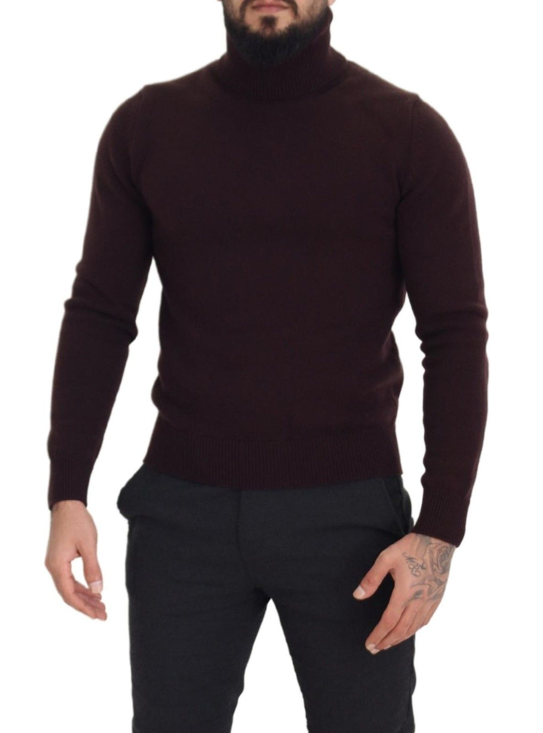 Elegant wool turtleneck sweater