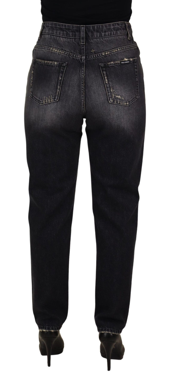 Elegante Skinny-Jeans mit hoher Taille