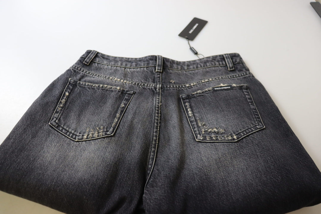 Elegante Skinny-Jeans mit hoher Taille