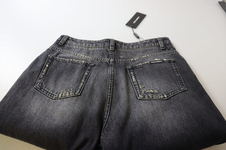 Elegante Skinny-Jeans mit hoher Taille