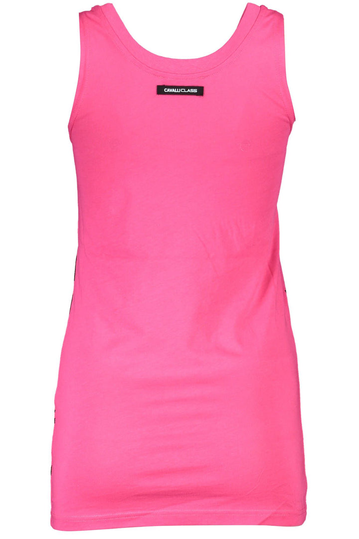 Cavalli Class Rosa Baumwolle Damen Top