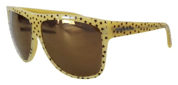 Gelbe Sterne Acetat Square Shades DG4125 Sonnenbrille