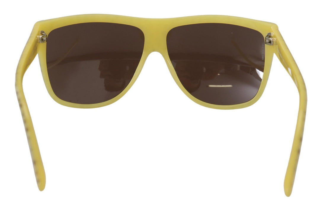 Gelbe Sterne Acetat Square Shades DG4125 Sonnenbrille