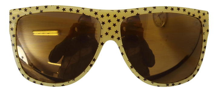 Gelbe Sterne Acetat Square Shades DG4125 Sonnenbrille