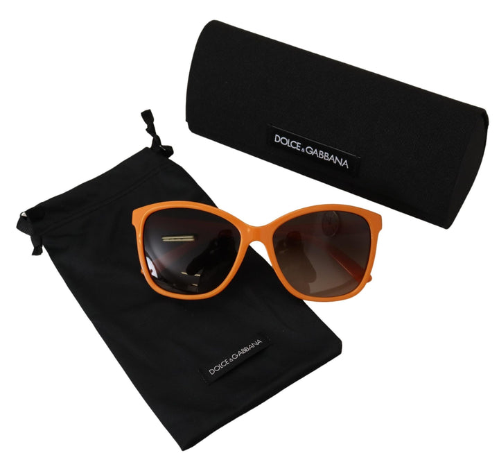 Orange Acetat Rahmen Runde Sonnenbrille DG4170PM Sonnenbrille
