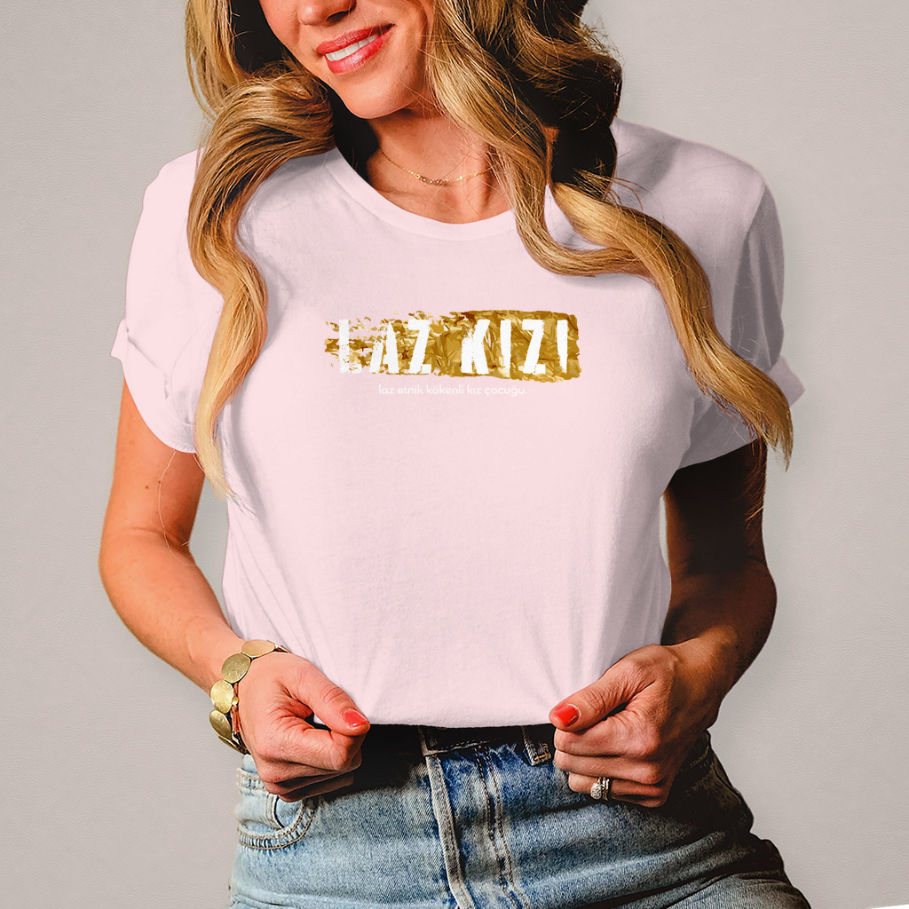 Damen T-Shirt Laz Kizi