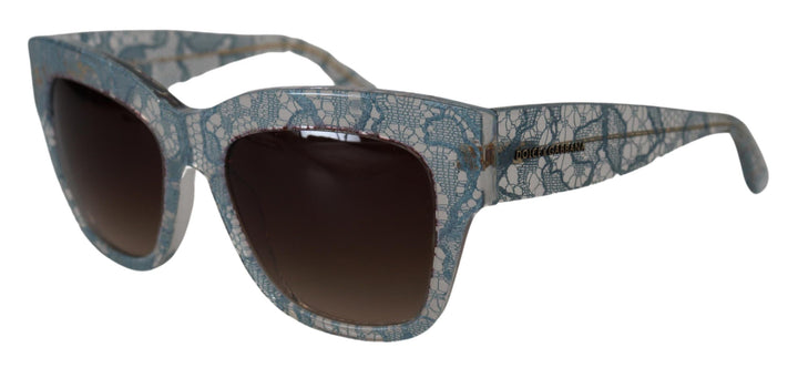 Blaue Spitze Acetat Kristall Schmetterling DG4231 Sonnenbrille