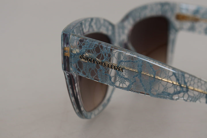 Blaue Spitze Acetat Kristall Schmetterling DG4231 Sonnenbrille