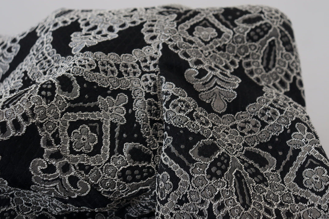 Elegant jacquard bodycon shift dress