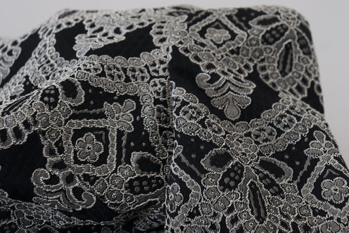 Elegant jacquard bodycon shift dress