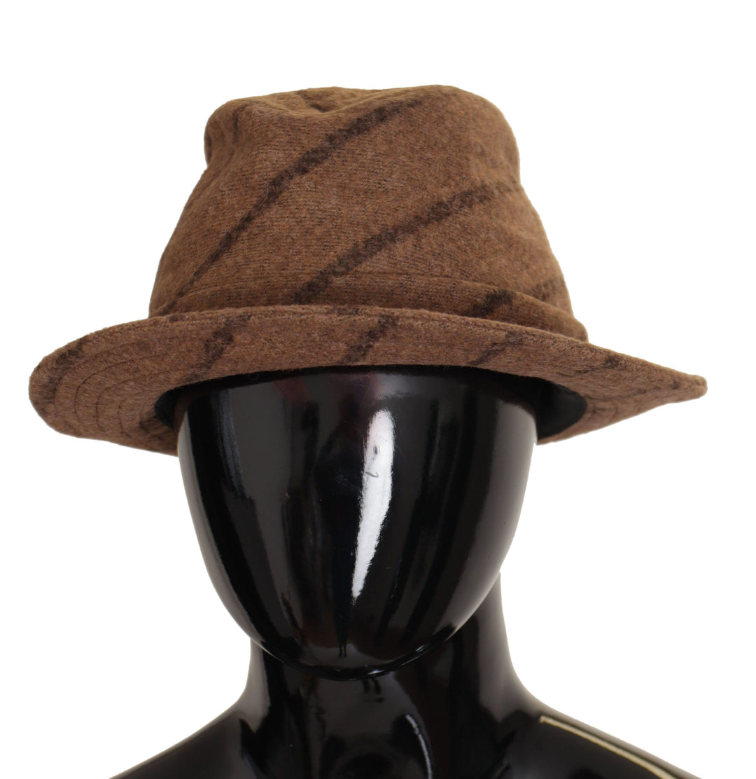 Dolce & Gabbana Eleganter Fedora-Hut mit breiter Krempe