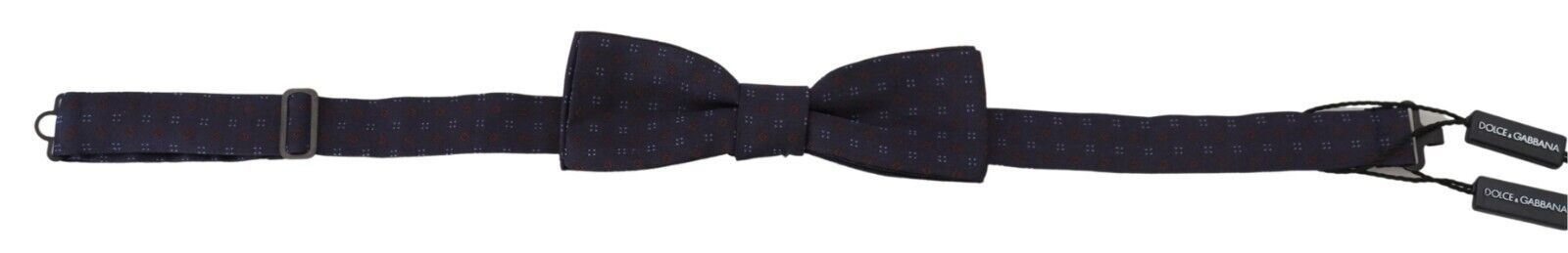 Elegant patterned silk bow tie