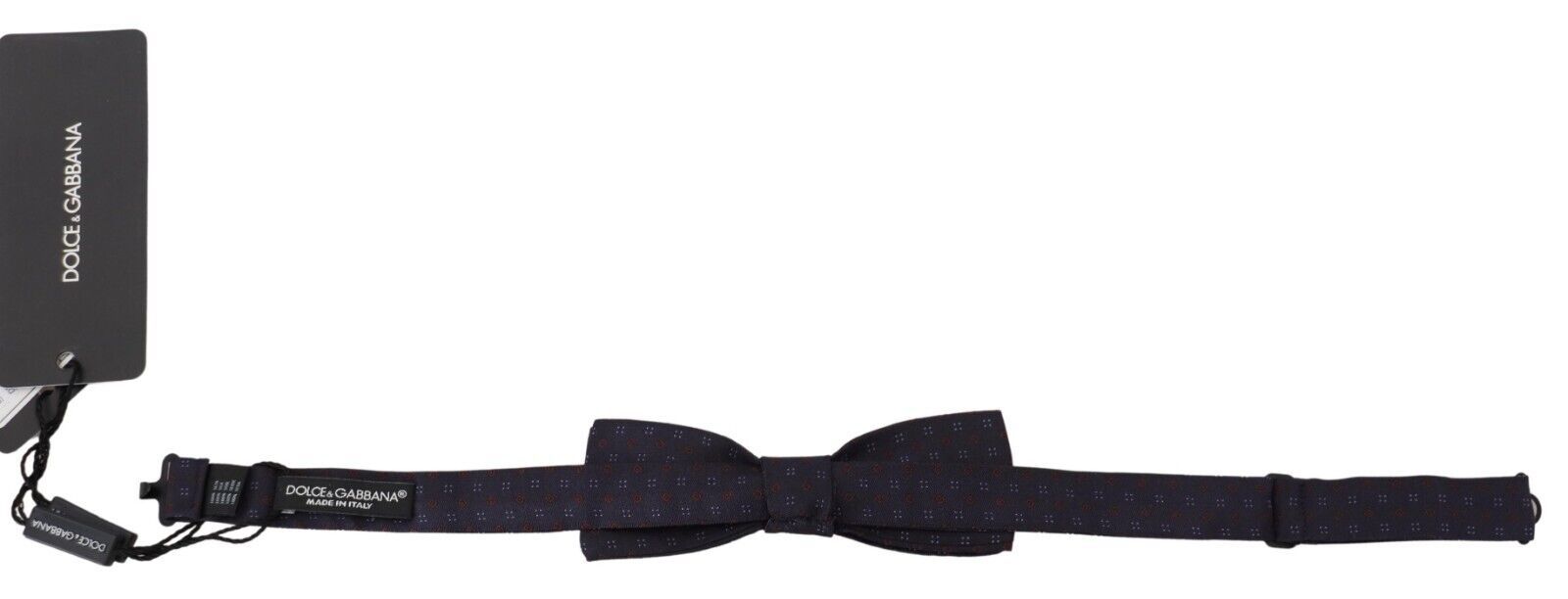 Elegant patterned silk bow tie
