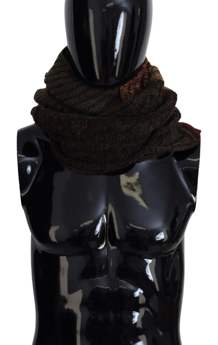 Elegant men's scarf made from a cashmere-wool blend