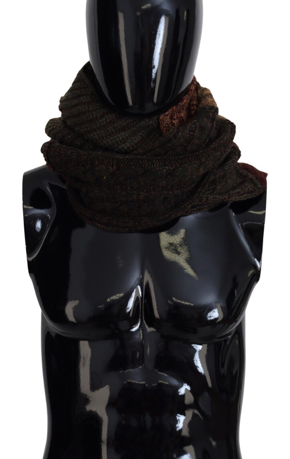 Elegant men's scarf made from a cashmere-wool blend