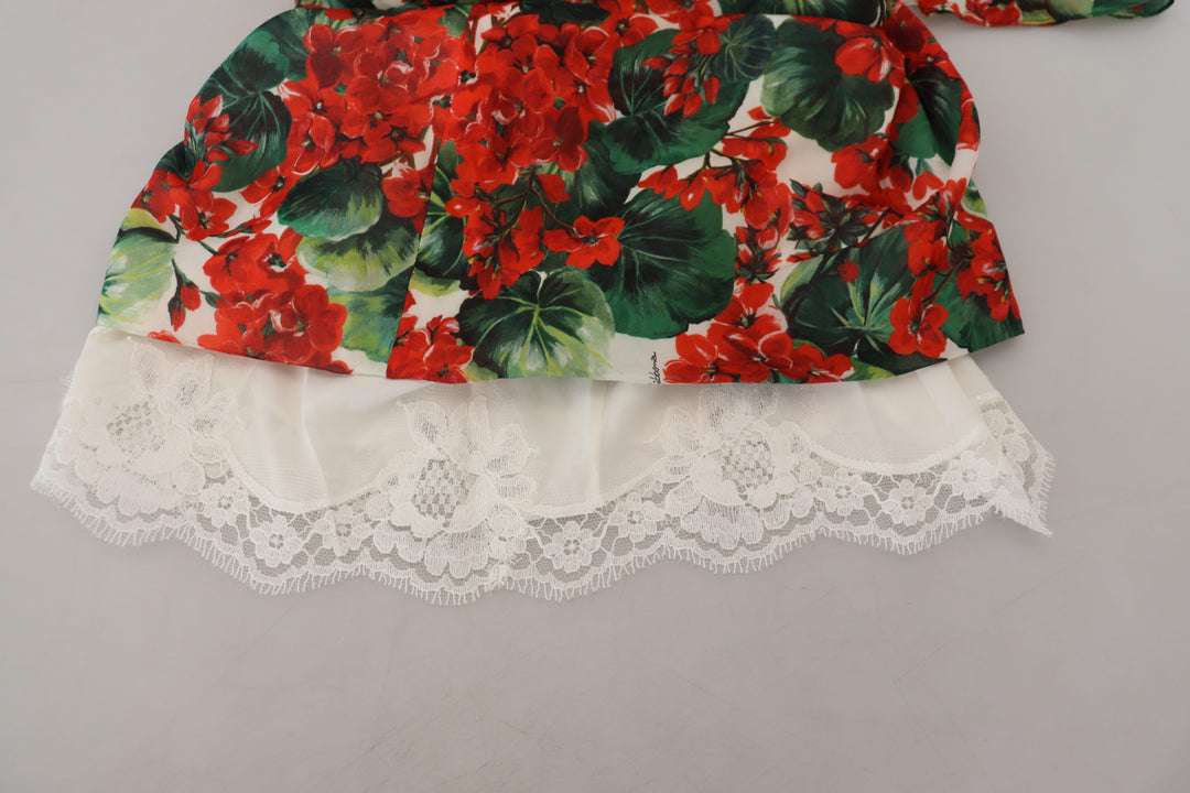 Charming sheath dress with floral print
