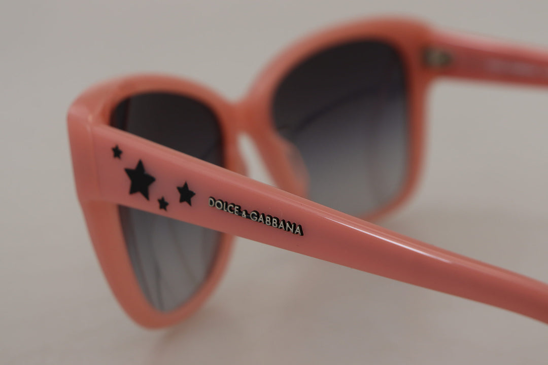 Rosa Acetat Rahmen Sterne Verschönerung DG4124 Sonnenbrille